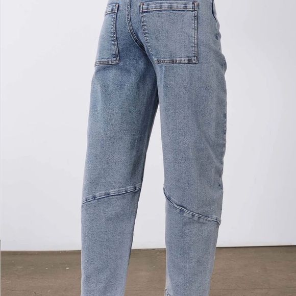 RUTI Barrel. Light Blue Denim Jeans - Picture 6 of 7